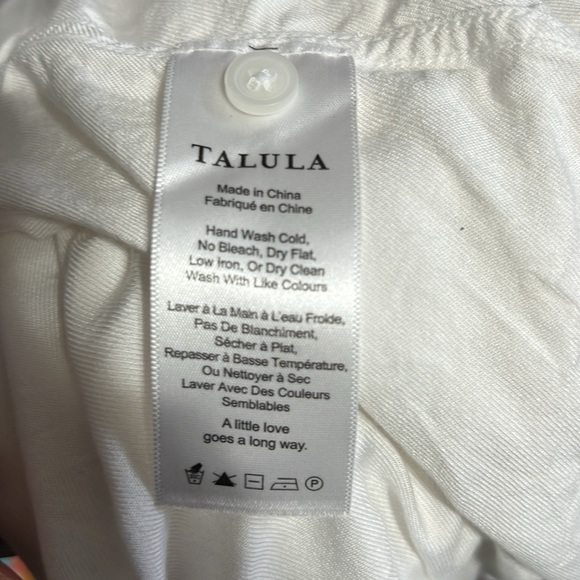 White Talula Blouse - Picture 4 of 5